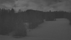 Dojezd hlavní sjezdovky