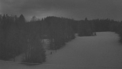 Dojezd hlavní sjezdovky