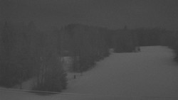 Dojezd hlavní sjezdovky