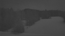 Dojezd hlavní sjezdovky