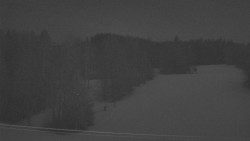 Dojezd hlavní sjezdovky