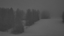 Dojezd hlavní sjezdovky