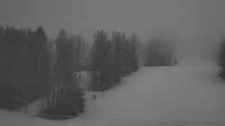 Dojezd hlavní sjezdovky