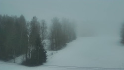 Dojezd hlavní sjezdovky