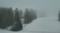 Dojezd hlavní sjezdovky