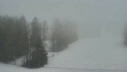 Dojezd hlavní sjezdovky