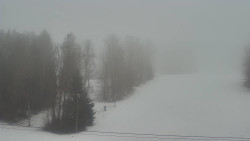 Dojezd hlavní sjezdovky