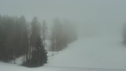 Dojezd hlavní sjezdovky