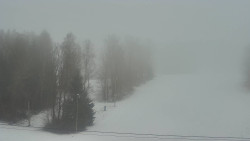 Dojezd hlavní sjezdovky