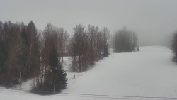 Dojezd hlavní sjezdovky