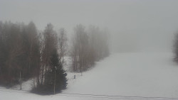 Dojezd hlavní sjezdovky