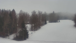 Dojezd hlavní sjezdovky