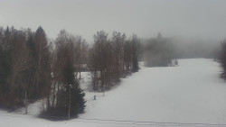 Dojezd hlavní sjezdovky