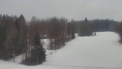 Dojezd hlavní sjezdovky