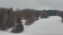 Dojezd hlavní sjezdovky