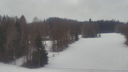 Dojezd hlavní sjezdovky