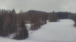 Dojezd hlavní sjezdovky