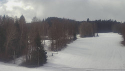 Dojezd hlavní sjezdovky