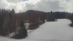 Dojezd hlavní sjezdovky