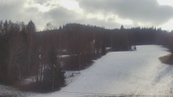 Dojezd hlavní sjezdovky