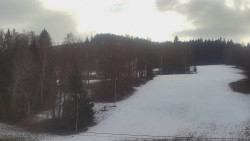 Dojezd hlavní sjezdovky