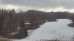 Dojezd hlavní sjezdovky