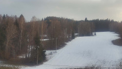 Dojezd hlavní sjezdovky