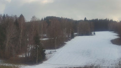 Dojezd hlavní sjezdovky