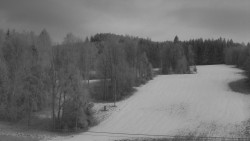 Dojezd hlavní sjezdovky