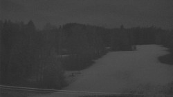 Dojezd hlavní sjezdovky