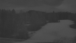 Dojezd hlavní sjezdovky