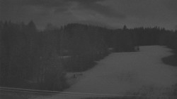 Dojezd hlavní sjezdovky