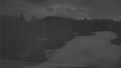 Dojezd hlavní sjezdovky