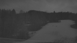 Dojezd hlavní sjezdovky