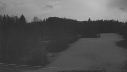 Dojezd hlavní sjezdovky