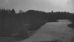 Dojezd hlavní sjezdovky