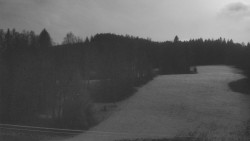 Dojezd hlavní sjezdovky