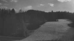 Dojezd hlavní sjezdovky