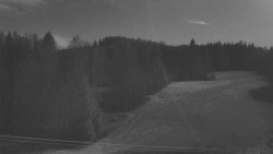 Dojezd hlavní sjezdovky