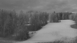 Dojezd hlavní sjezdovky