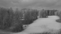 Dojezd hlavní sjezdovky