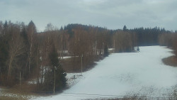 Dojezd hlavní sjezdovky