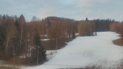 Dojezd hlavní sjezdovky