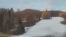 Dojezd hlavní sjezdovky