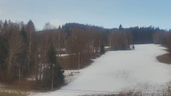 Dojezd hlavní sjezdovky