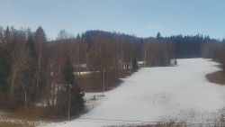 Dojezd hlavní sjezdovky