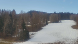 Dojezd hlavní sjezdovky