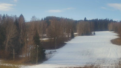 Dojezd hlavní sjezdovky