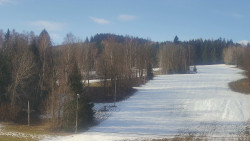 Dojezd hlavní sjezdovky