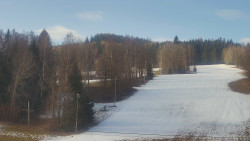 Dojezd hlavní sjezdovky